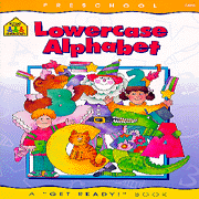 22266: General Learning-Lowercase Alphabet, Preschool Get Ready Workbooks