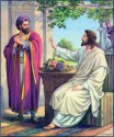 Bible Lessons - Jesus with a Disciple