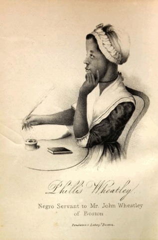 phillis wheatley poems. Phillis Wheatley, slave and