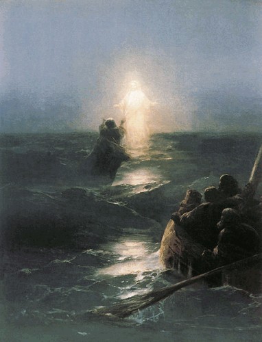 Jesus Walks on the Water - Ivan Aivazovsky, 1888