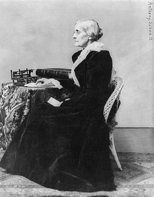 Susan B. Anthony<BR>