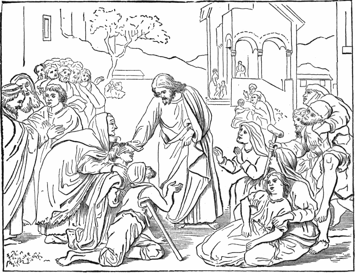 catholic bible stories coloring pages