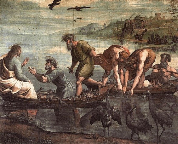 Raphael (1483–1520) The Miraculous Draught of Fishes