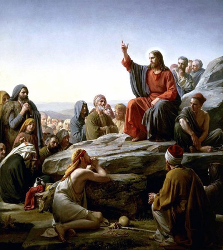 Carl Bloch (1834–1890) The Sermon On the Mount