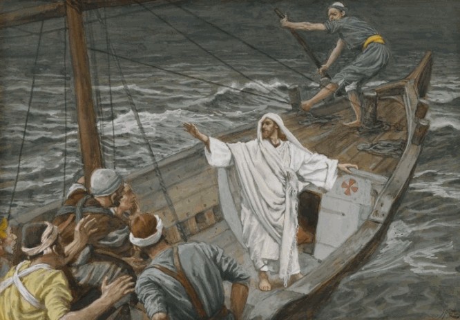 	
James Joseph Jacques Tissot (1836–1902) Jesus Stilling the Tempest