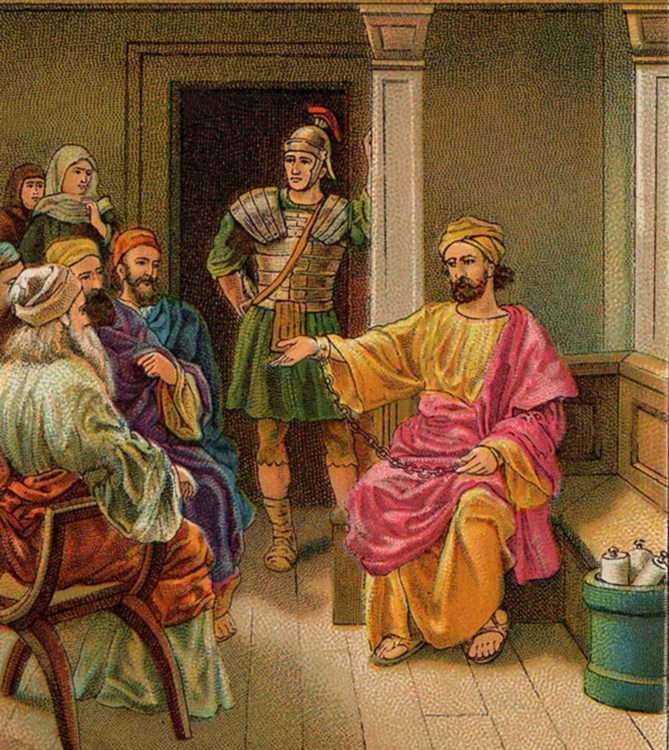 Apostle Paul In Prison