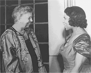 Eleanor Roosevelt<BR>