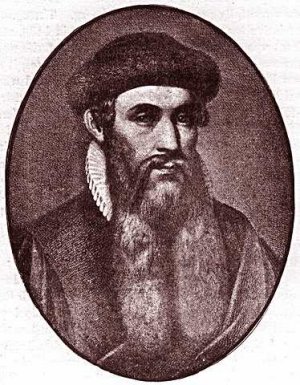 Johann Gutenberg<BR>
