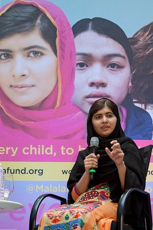 Malala Yousafzai<BR>
