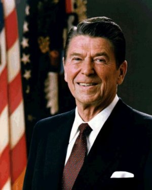 Ronald Reagan<BR>