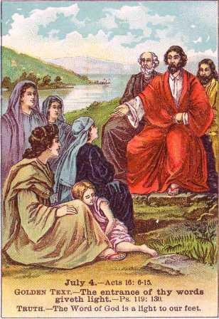 Image result for lydia new testament painting