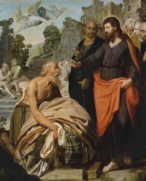 Healing at the Pool of Bethesda<BR>